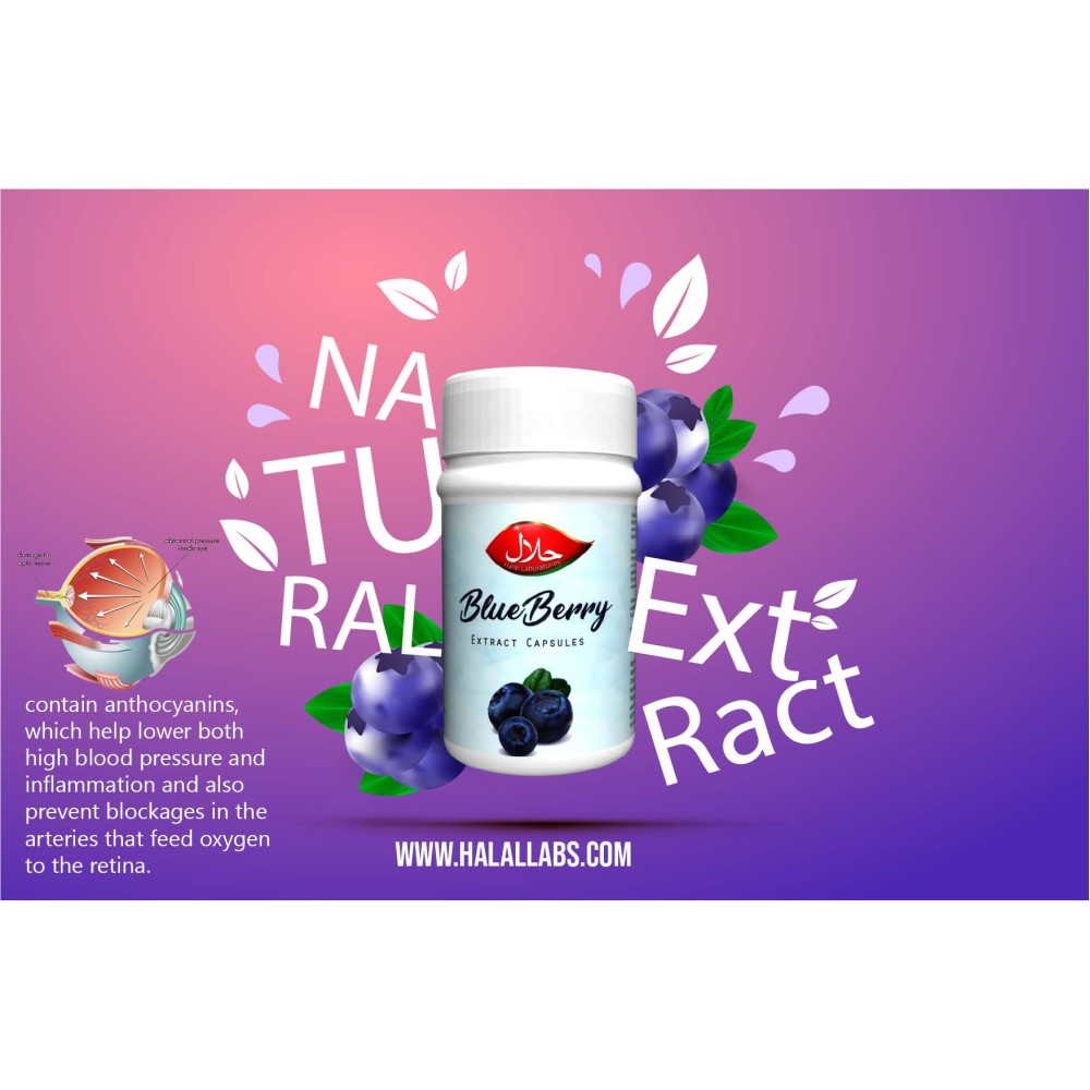 Blue Berry Extract Capsule
