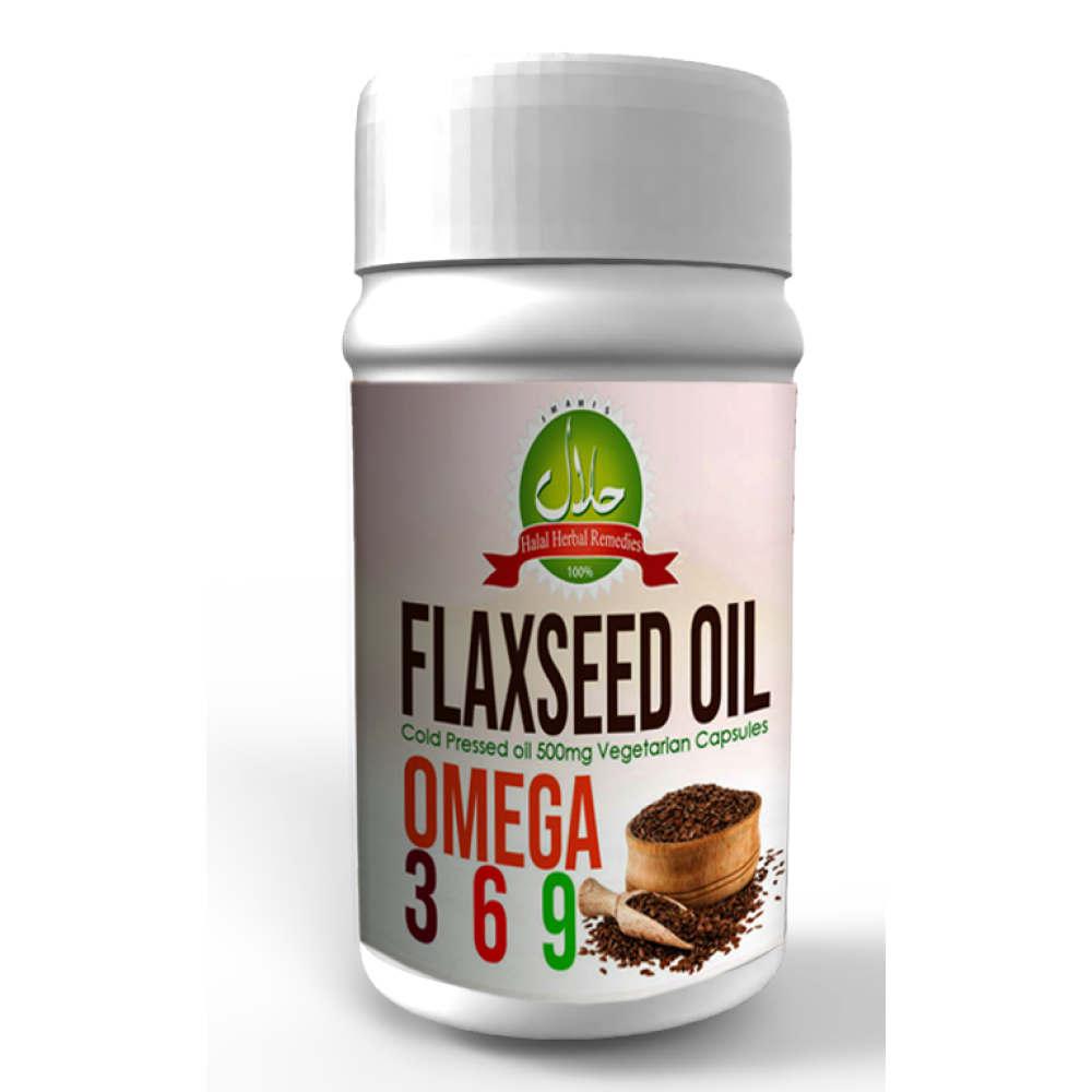 Halal Flaxseed oil Omega 369 Veg Capsule 